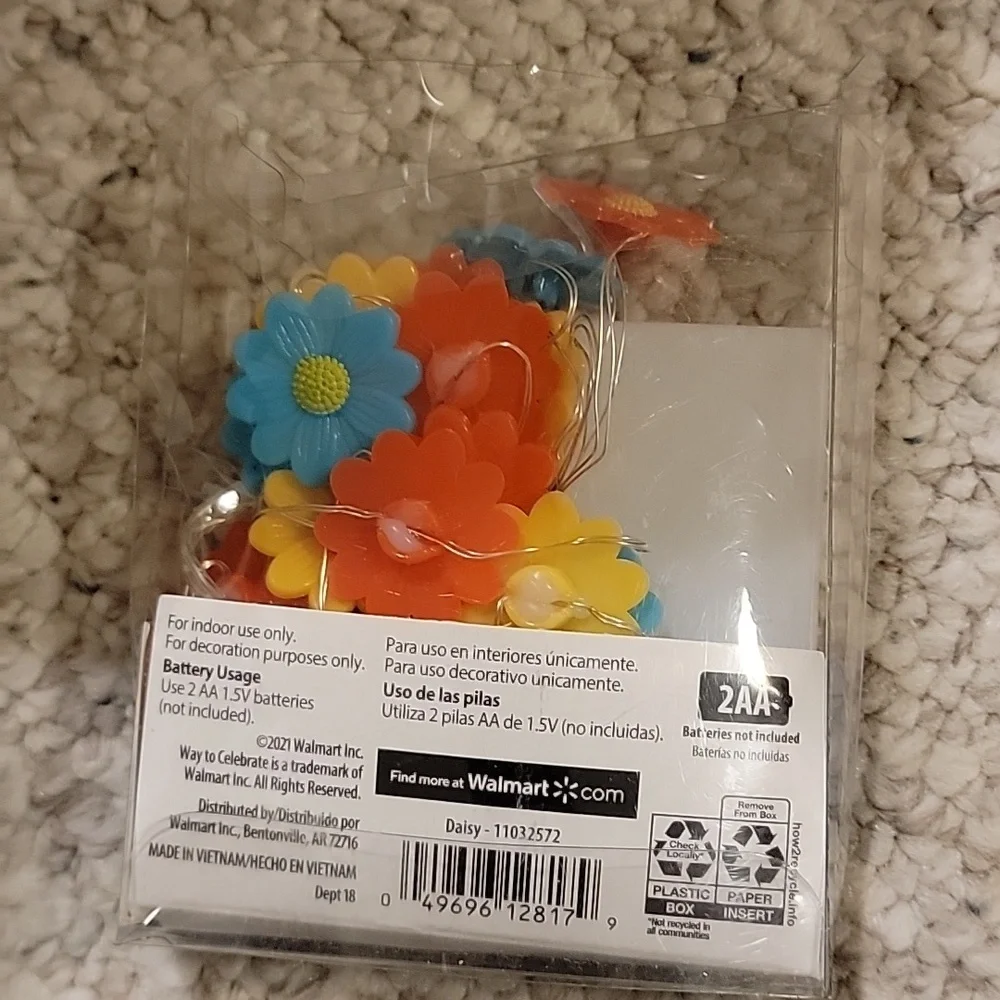 Flower Daisy String Lights (Set of 2)